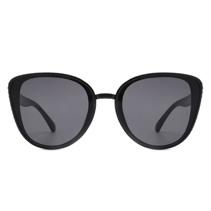 Women Rhinestone Fashion Cat Eye Sunglasses