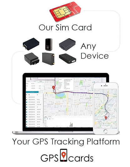 Sim Card for Large Battery GPS408 Tracker with 4G Powerful Tracking