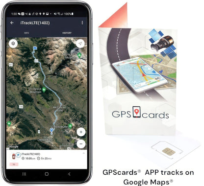 GPS cards works for Vehicle Tracker Coban GPS405C with Low Battery Notice
