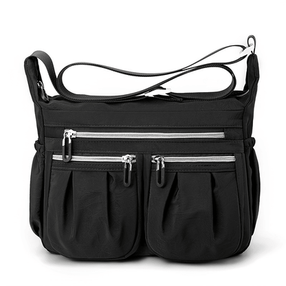 Crossbody Bag for Women, high density Nylon Shoulder Messenger Bag Trendy Pocketbooks, Waterproof and Multi-Pockets