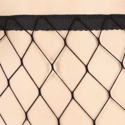 Women Fishnet Tights Sexy High Waist Fishnet Pantyhose Stretchy Mesh Hollow Out Tights Stockings