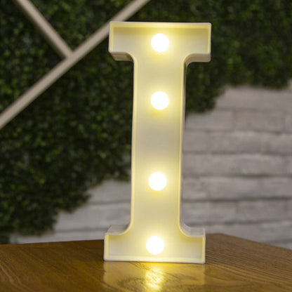 Alphabet Letter LED Lights Luminous Number Lamp Decor Battery Night Light for home Wedding Birthday Christmas party Decoration