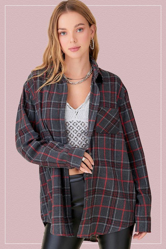 Encore Plaid Shirt - Rustic Jade Designs Co