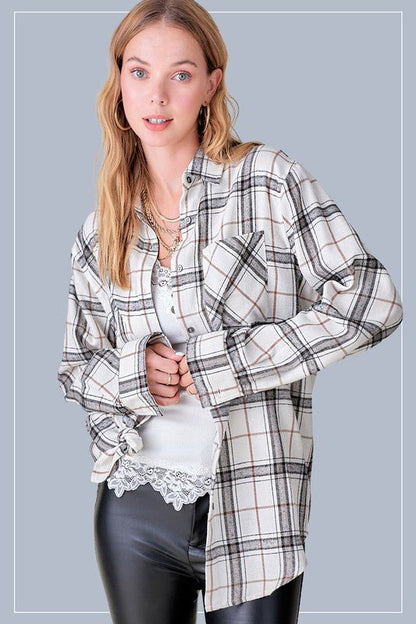 Encore Plaid Shirt - Rustic Jade Designs Co