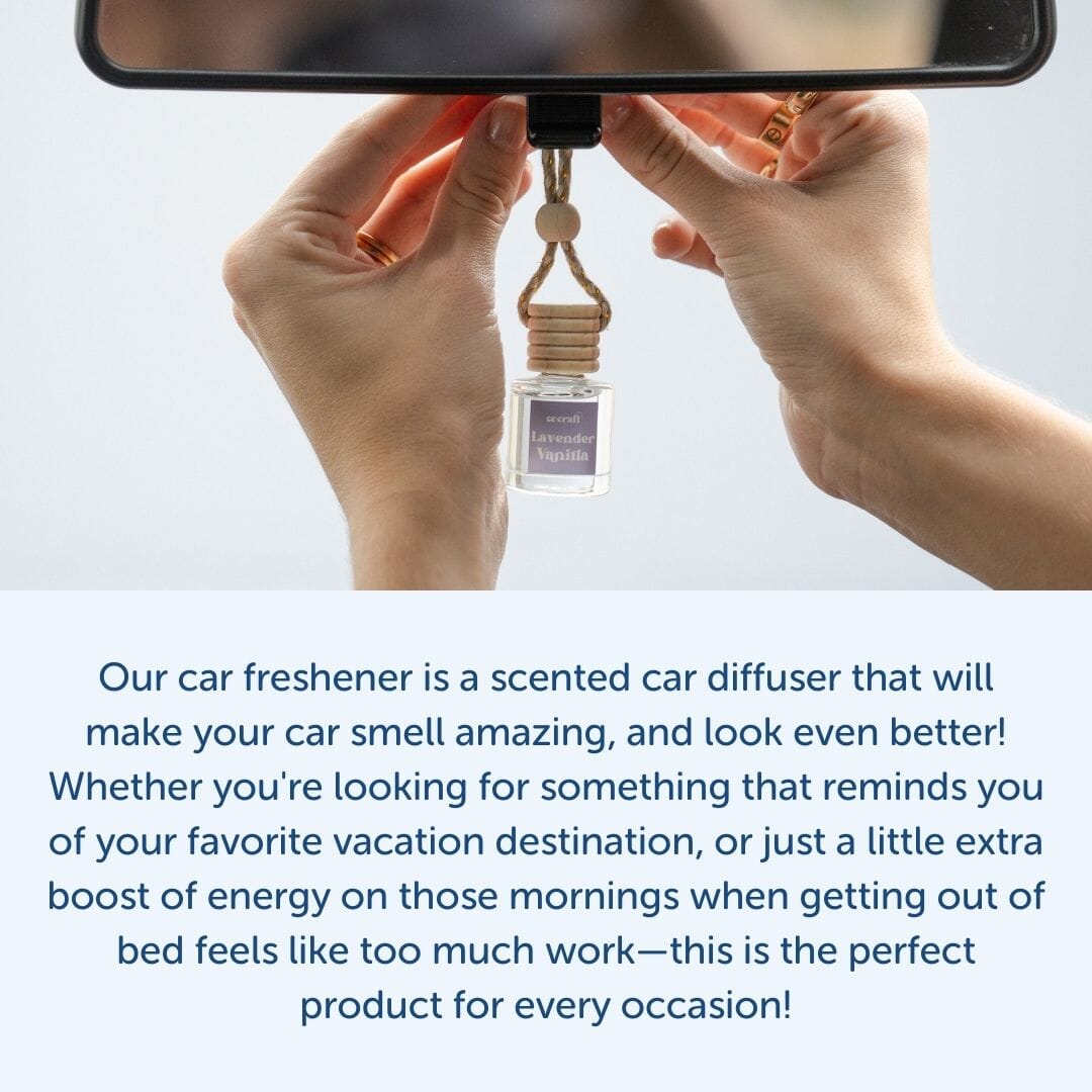 Flannel Pine Scented Car Freshener