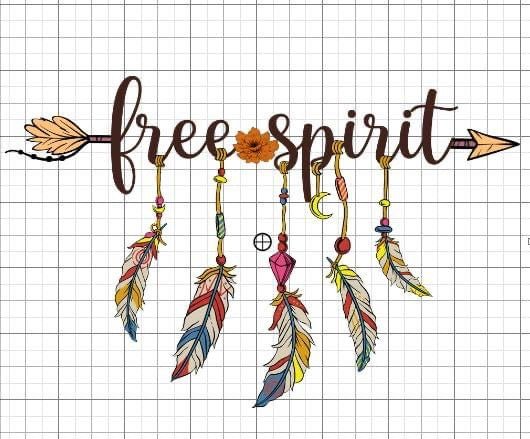 Free spirit Dream catcher sublimation transfer Paper - Rustic Jade Designs Co