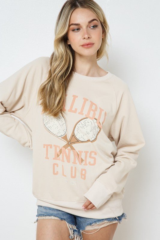 French Terry Graphic Sweatshirt - Rustic Jade Designs Co