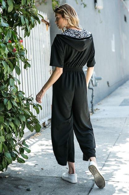 French Terry Jumpsuit w Pockets - Rustic Jade Designs Co