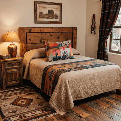 Pictures of the Southwest Queen Size Pillow Case Made in America