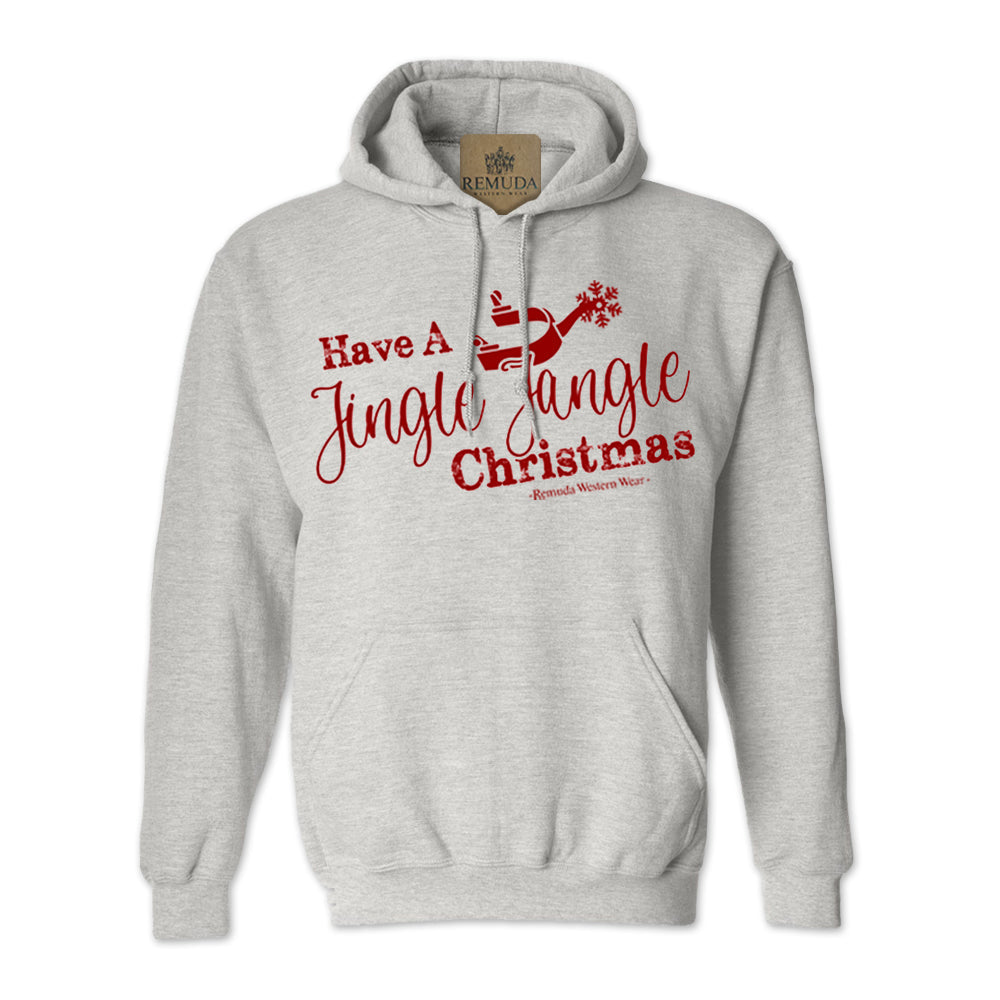 Have A Jingle Jangle Christmas - Adult Unisex Western Spur Pullover Hoodie