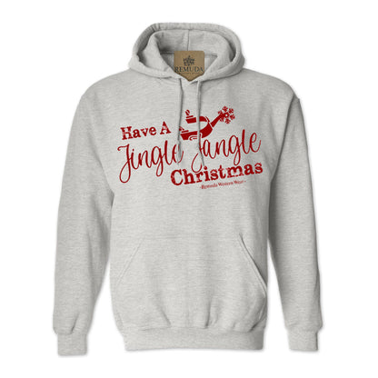 Have A Jingle Jangle Christmas - Adult Unisex Western Spur Pullover Hoodie