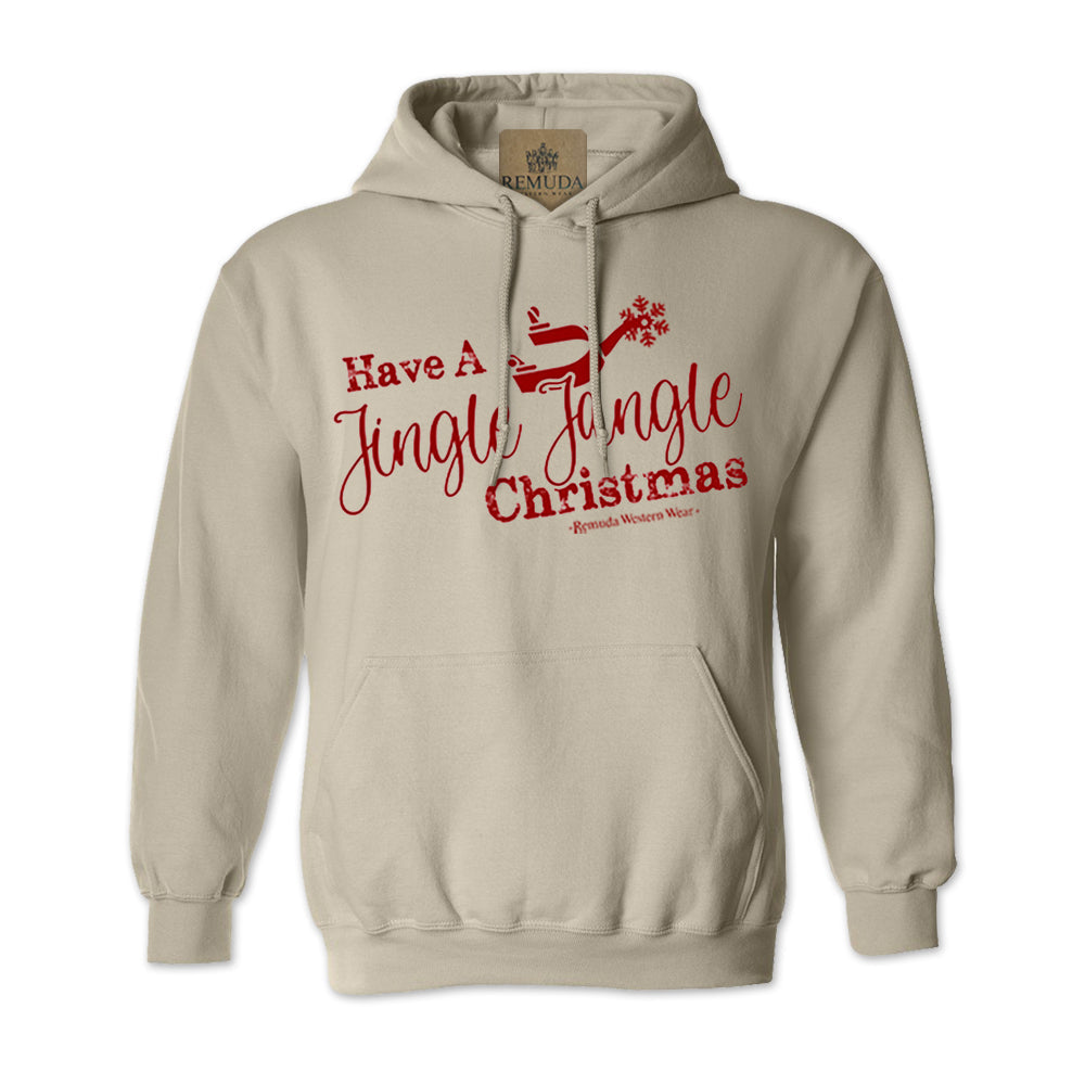 Have A Jingle Jangle Christmas - Adult Unisex Western Spur Pullover Hoodie