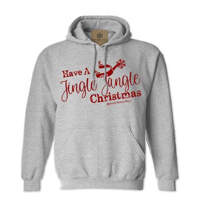 Have A Jingle Jangle Christmas - Adult Unisex Western Spur Pullover Hoodie