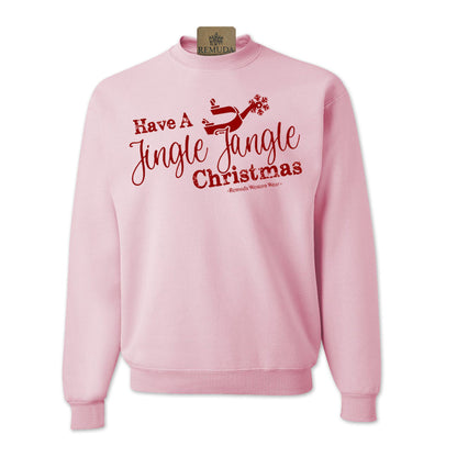 Have A Jingle Jangle Christmas - Western Adult Unisex Western Spur Sweatshirt