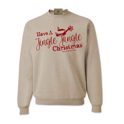 Have A Jingle Jangle Christmas - Western Adult Unisex Western Spur Sweatshirt
