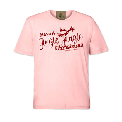 Have A Jingle Jangle Christmas - Adult Western Spur Christmas Tee T-Shirt