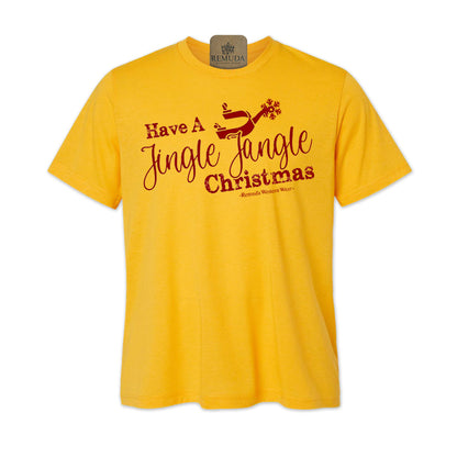 Have A Jingle Jangle Christmas - Adult Western Spur Christmas Tee T-Shirt