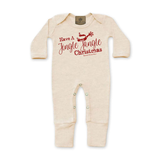 Have A Jingle Jangle Christmas - Infant Western Spur Santa Sleepwear