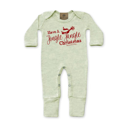 Have A Jingle Jangle Christmas - Infant Western Spur Santa Sleepwear