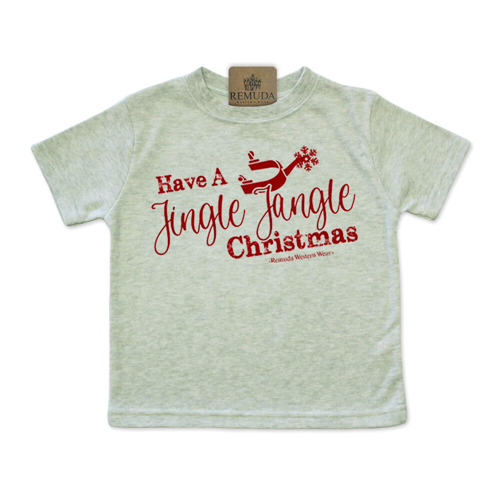 Have A Jingle Jangle Christmas - Infant Western Spur Santa Tee