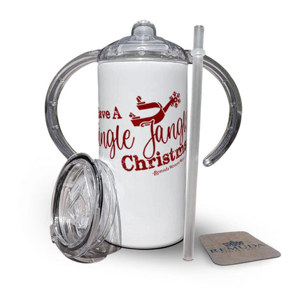 Have A Jingle Jangle Christmas - Kids Western Spur Sippy Cup