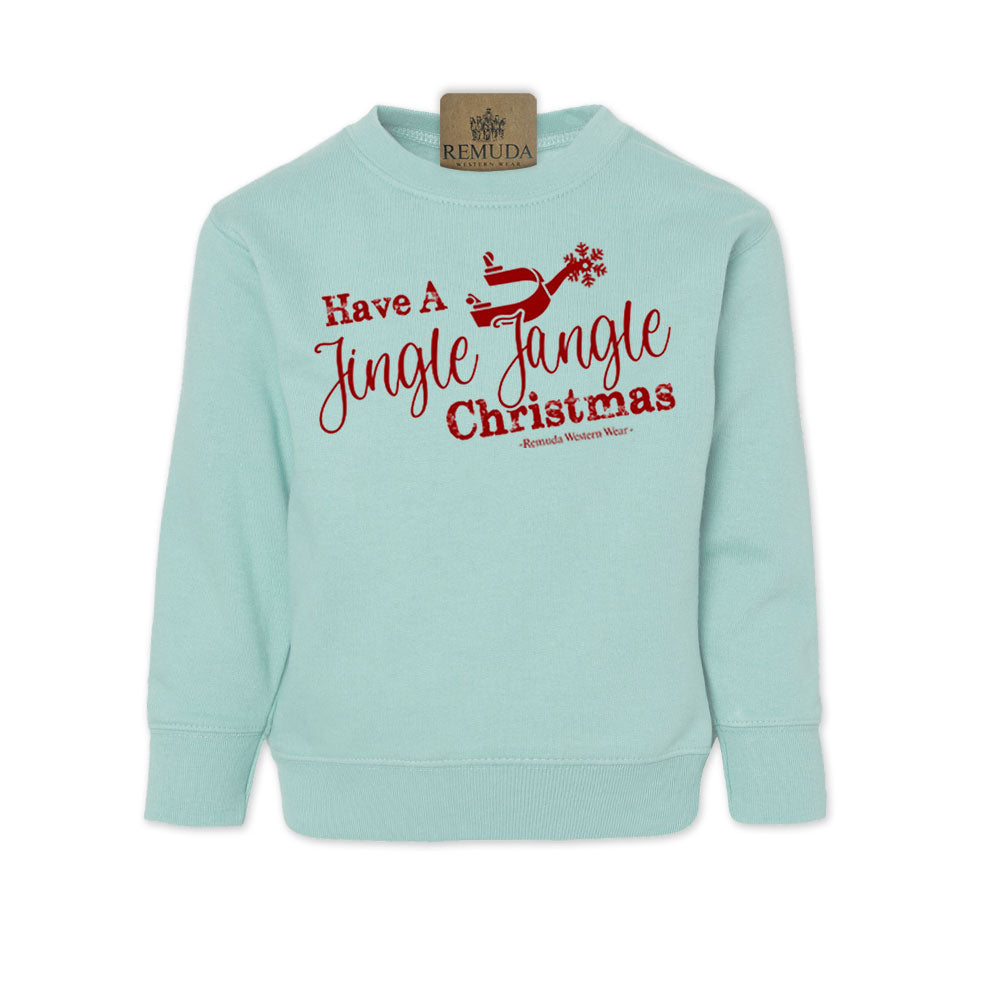 Have A Jingle Jangle Christmas - Toddler Western Spur Sweatshirt