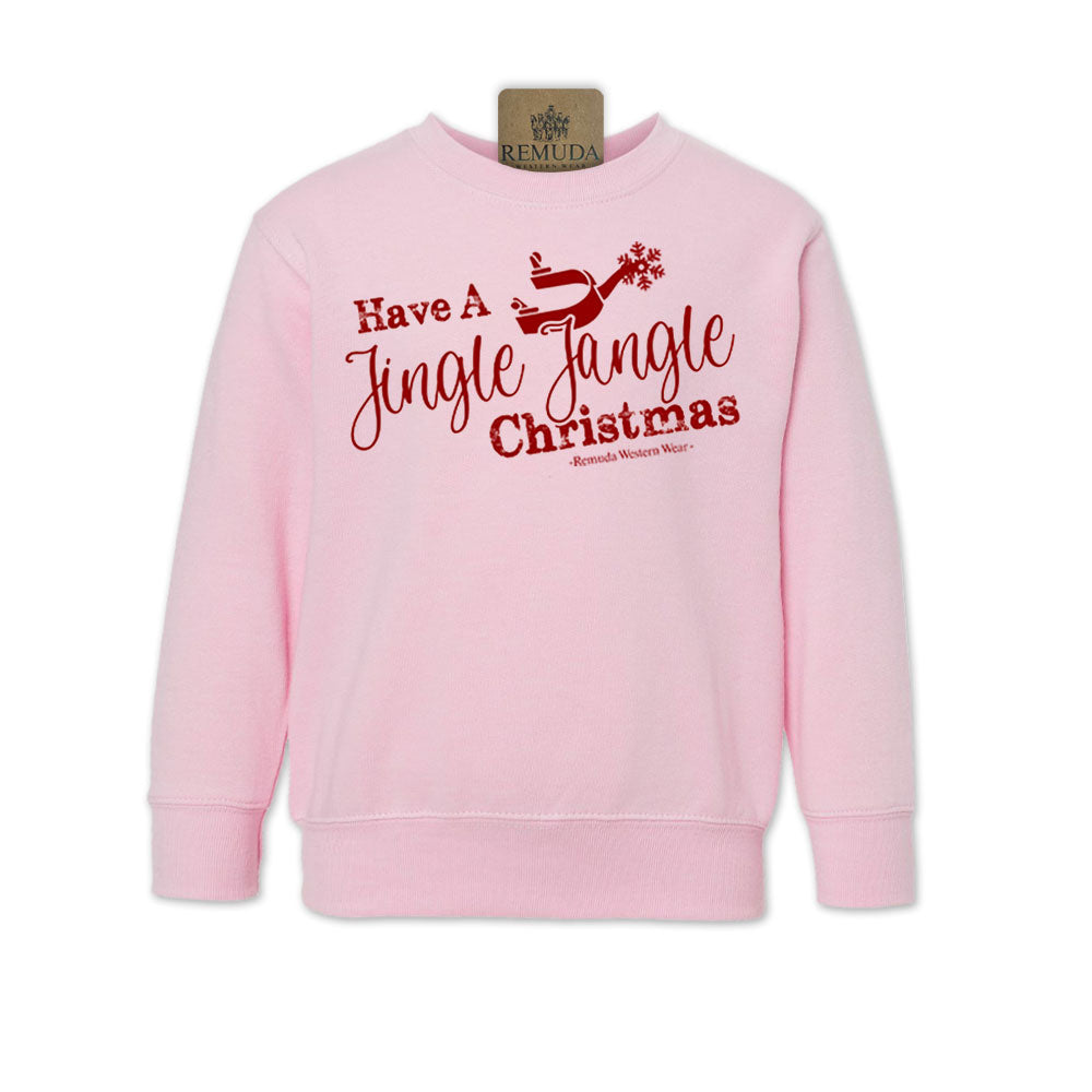 Have A Jingle Jangle Christmas - Toddler Western Spur Sweatshirt