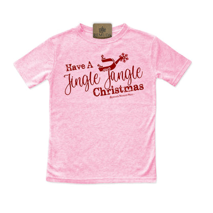 Have A Jingle Jangle Christmas - Toddler Western Spur Tee