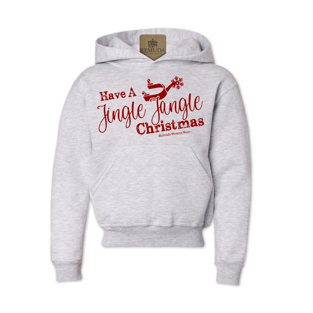 Have A Jingle Jangle Christmas - Youth Western Spur Pullover Hoodie