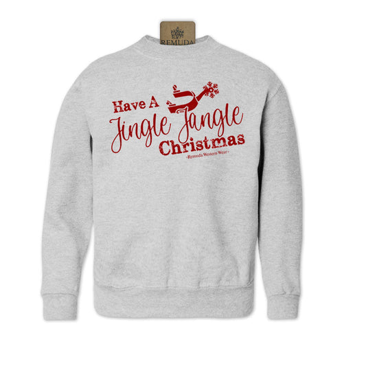 Have A Jingle Jangle Christmas - Western Spur Youth Sweatshirt
