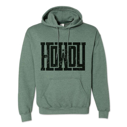Howdy - Adult Unisex Western Pullover Hoodie