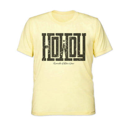 Howdy - Adult Unisex Western Tee T-Shirt - Color Group 1