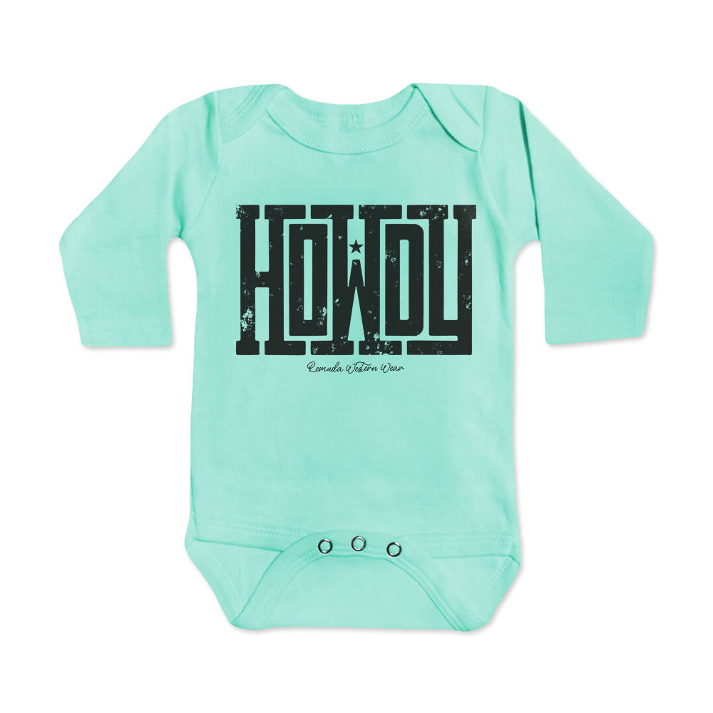 Howdy - Infant Western One Piece Romper