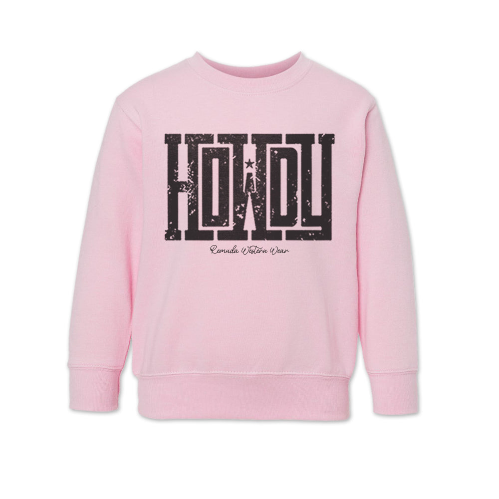 Howdy - Western Toddler Sweatshirt
