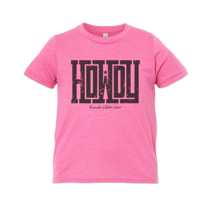 Howdy - Youth Western Tee