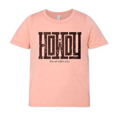 Howdy - Youth Western Tee