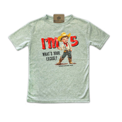 I'm 2, What's Your Excuse? - Toddler Western Tee (also comes in I'm 3, 4, & 5)