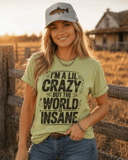 I'm A Lil Crazy Graphic Tee