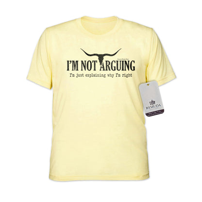 I'm Not Arguing, I'm Just Explaining Why I'm Right - Adult Unisex Western Tee