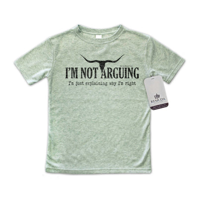I'm Not Arguing, I'm Just Explaining Why I'm Right - Toddler Tee