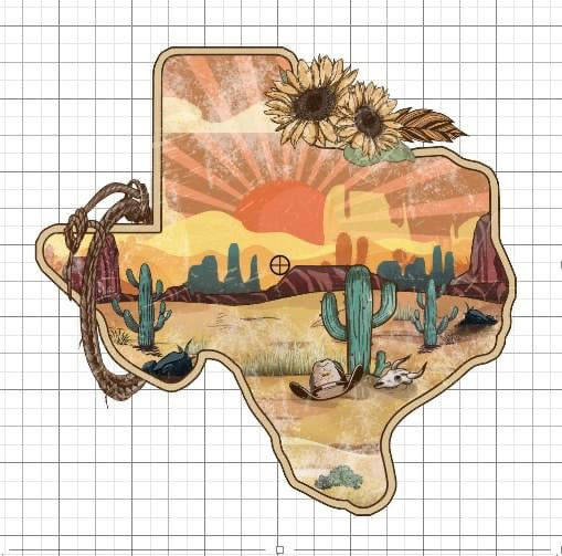 Texas Western sublimation transfer paper