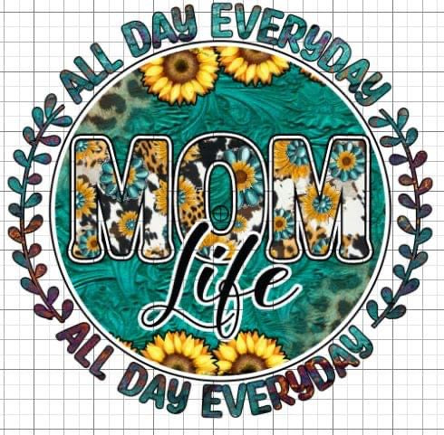 Mom Mama Mother’s Day sublimation transfer Paper