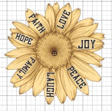 Sunflower sublimation transfer paper