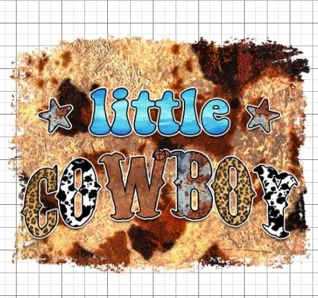 Little cowboy sublimation transfer Paper