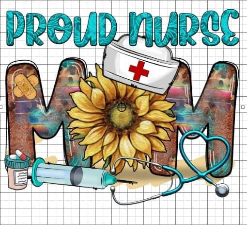 Nurse  Mom sublimation transfer paper