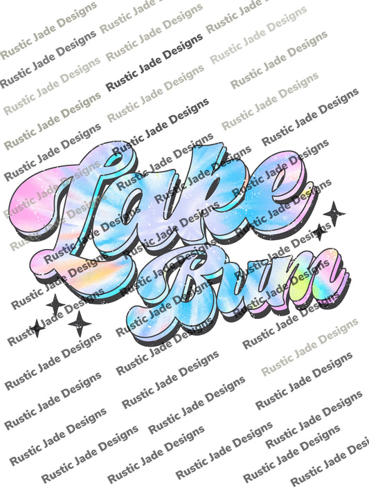 Lake Bum Summer sublimation transfer Paper