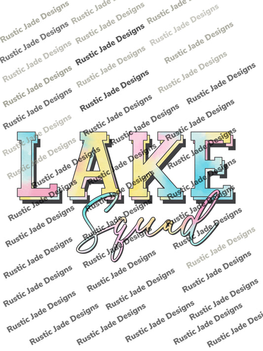 Lake squad sublimation transfer Paper