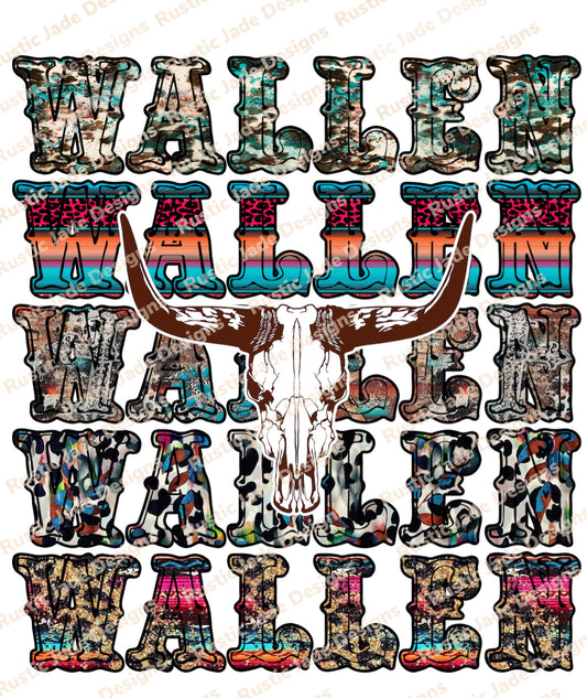 Wallen western sublimation transfer paper