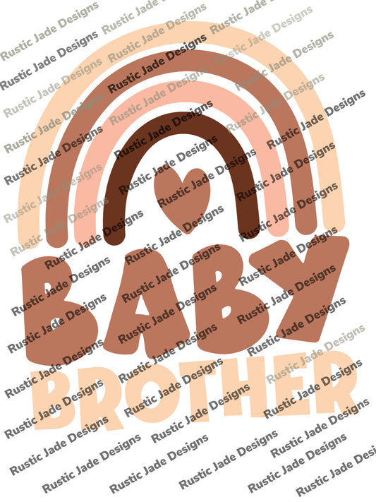 Baby brother  sublimation transfer Paper