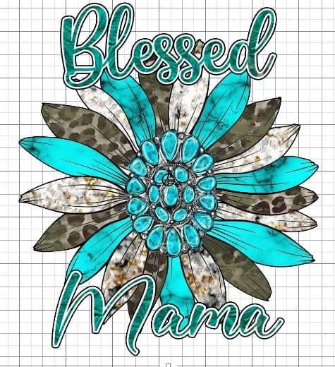 Mom Mama Mother’s Day sublimation transfer